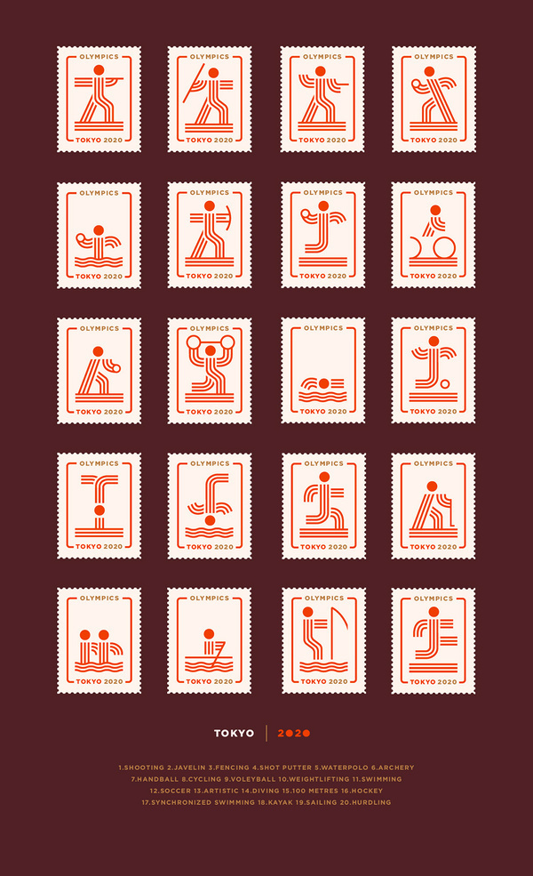 Tokyo 2020 #illustration
