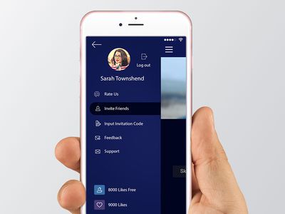 Side Menu Screen Design #sidebar