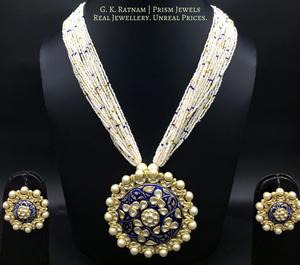Pendant Set - gold diamond polki kundan meena jadau jewellery