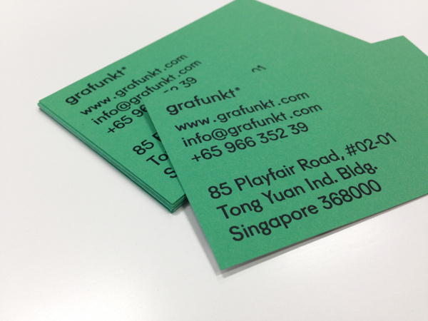 Daily Designer #card #business #typography