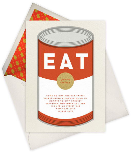 soup can #illustration #letterpress