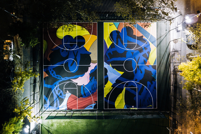 Nike Enlists KAWS to Redesign New York City's Stanton Street Courts