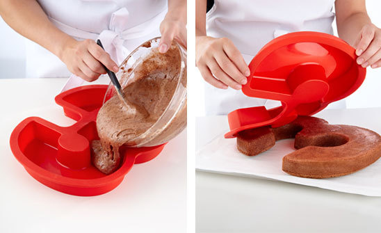 Number cake mould - Lékué #lku #design #producto #nomon