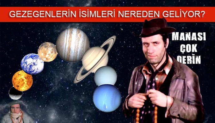 Gezegen İsimleri ve Anlamları Nereden Geliyor?