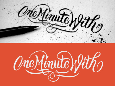 Omw #logotype #vector #sketch #lettering
