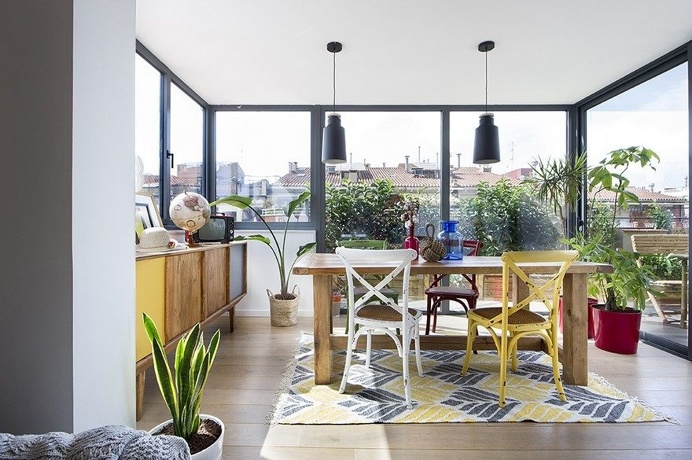 Family Refuge in Barcelona with a Pleasing Mixture of Scandinavian and Mediterranean Style 7