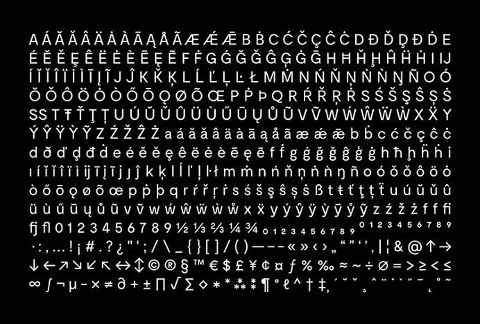 Moderat by Tightype #typography #black and white #font