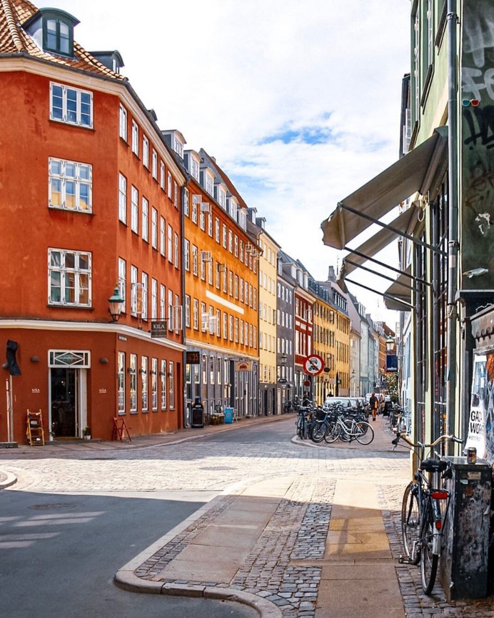 Colorful Architecture and Street Photography in Denmark by Adam Brosbøl