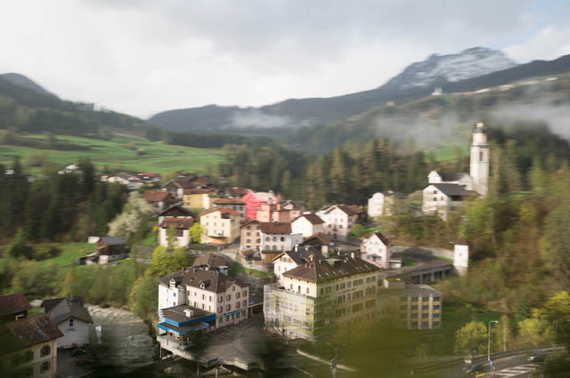 Camera on Train : Photo Series by Rolf Sachs
