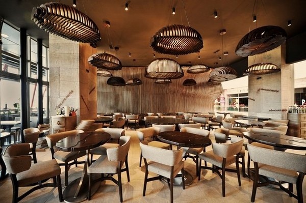 Artistic Cafe – surrealistic interior in Don Cafxc3xa9 House #interior #caf #artistic #cafe #surrealistic