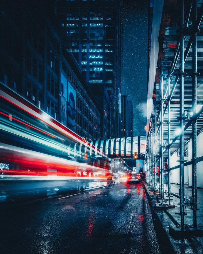 Moody and Cinematic Toronto Cityscapes by Ivan Krivonosov