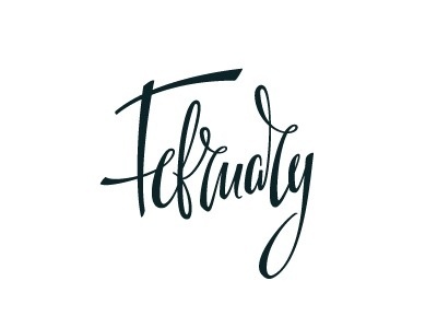 _feb #lettering #script #written #type #hand