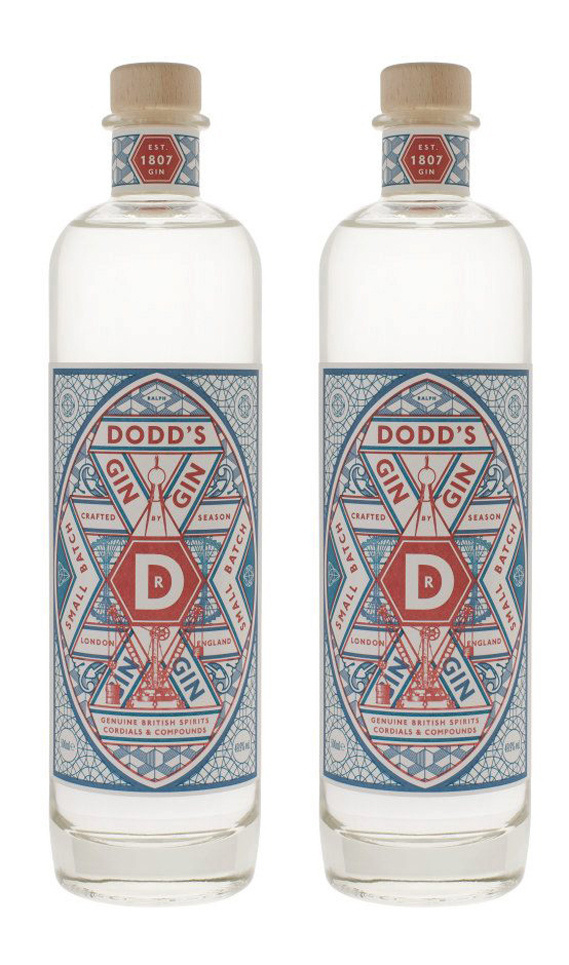 Dodd's Gin #packaging #geometry