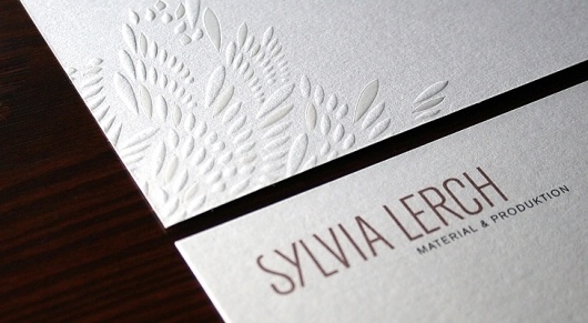 Sylvia Lerch - Highly Embellished Business Papers | Portfolio von Melville Brand Design #papers #embellishment #business