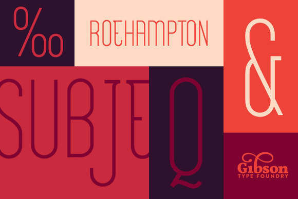 Roehampton style tile. https://creativemarket.com/gibsontypefoundry/62656-Roehampton #font #lettering #letters #retro #gibson #ampersand #type #layout #roehampton #typography