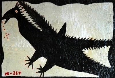 It's About Time: Self-Taught Southern Black Artist Mose Tolliver (c 1920-2006) #painting #folk #art