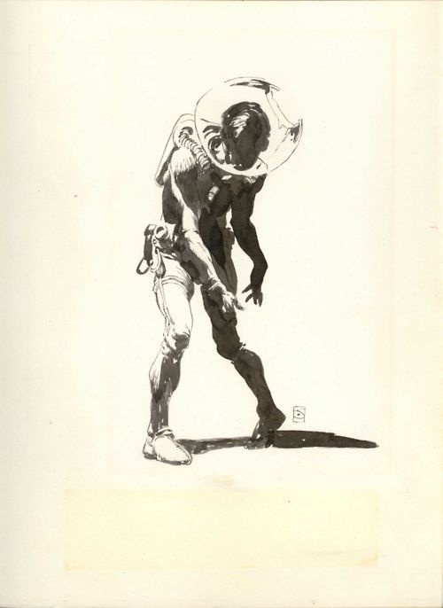 whizbangpow:Jones #zombie #illustration #space