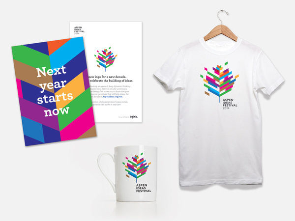 New Logo for Aspen Ideas Festival by Infinia #logo #branding