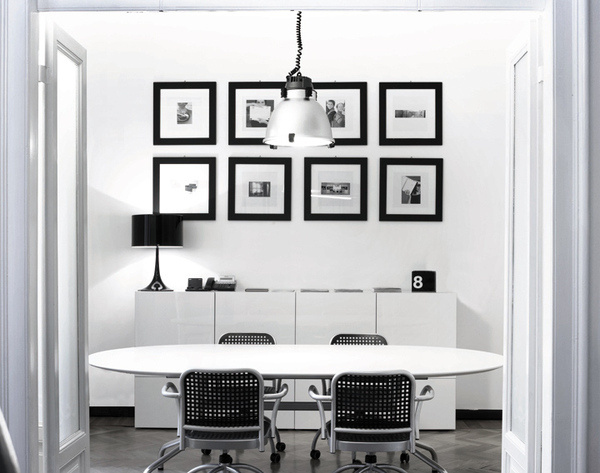 B0175P 0007 #interiors #white #black #and