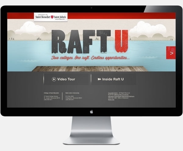 Raft U on the Behance Network #digital #illustration #education #web