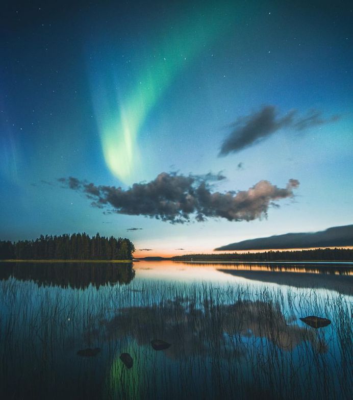 Photographer Jani Ylinampa Captures The Northern Lights in Finland