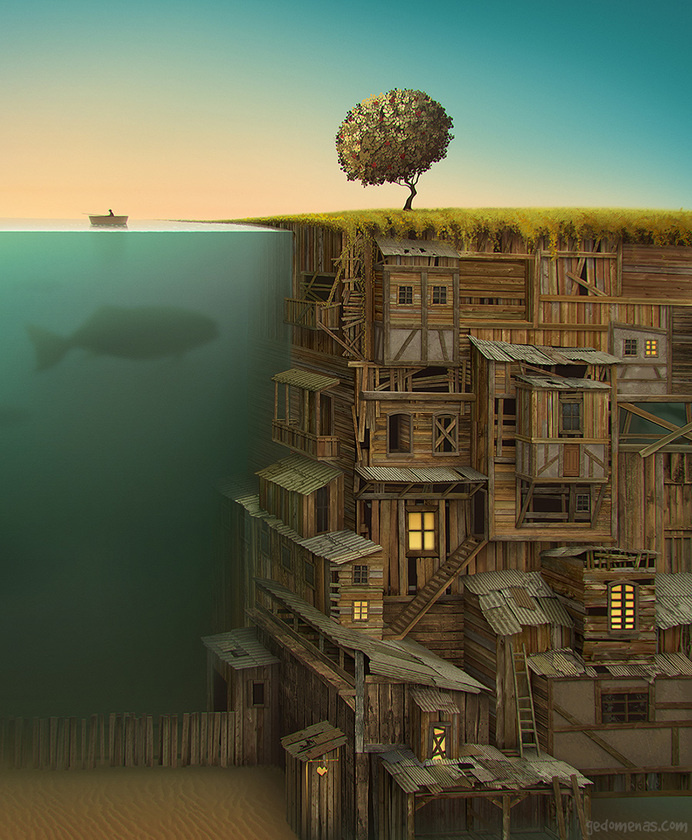 Surreal Illustrations by Gediminas Pranckevicius