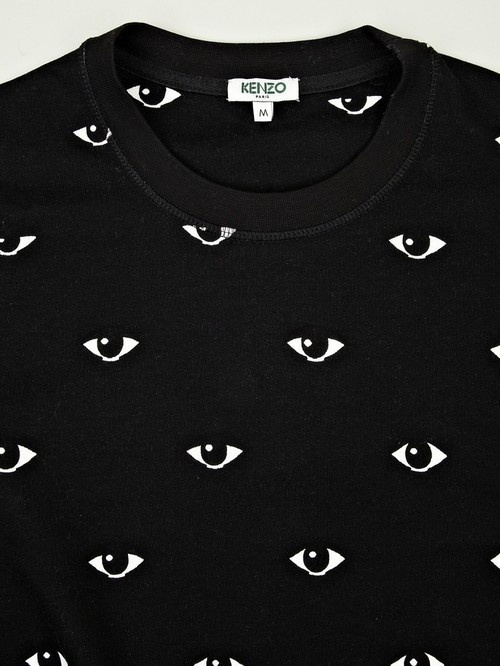 crutus:monopolist:Kenzo eye print sweatWant #shirt #knit #eyes #sweater