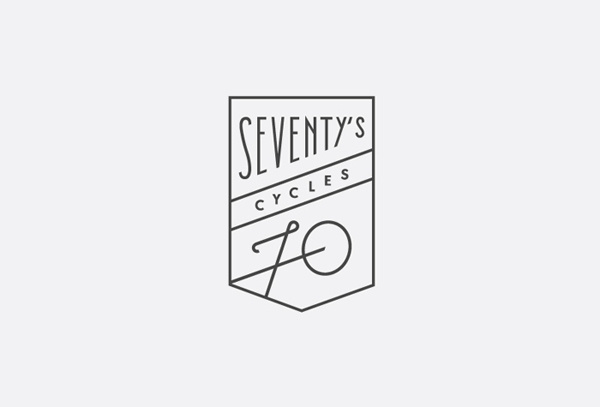 SEVENTY'S CYCLES on Behance #logo #bike #branding