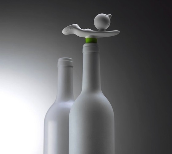 Mr. P One Man Stuck Wine Stopper #gadget