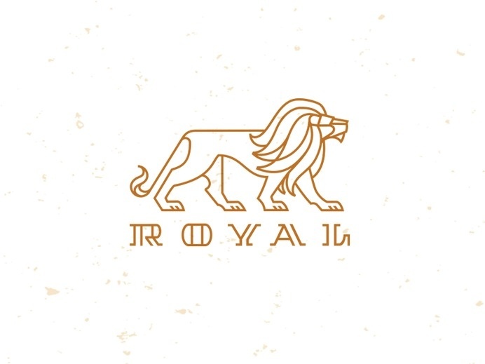 ROYAL LION by Mike Bruner #mark #pride #lion #mike #majestic #logo #bruner