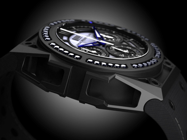 linde werdelin spidospeed black diamond watch 1 #fashion #watch