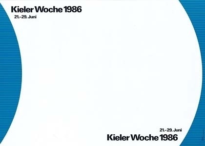 1986 #design #kieler #graphic #poster #woche