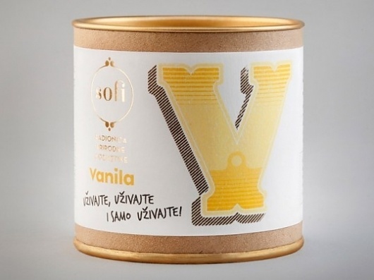 Sofi Bath Bombs | Lovely Package #tins #white #packaging #gold #typography