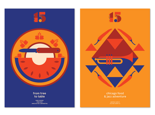 Manchester Food and Drink Festival | Bitique #illustration #posters