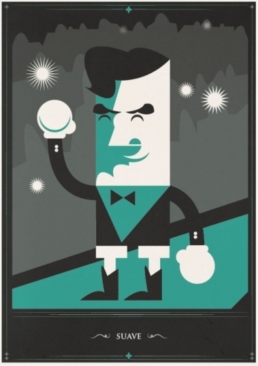 The Boxer - Defringe #illustration