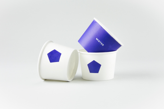 mister ice cream branding corporate design vancouver canada mindsparkle mag designblog blue logo logotype business card marble white packagi