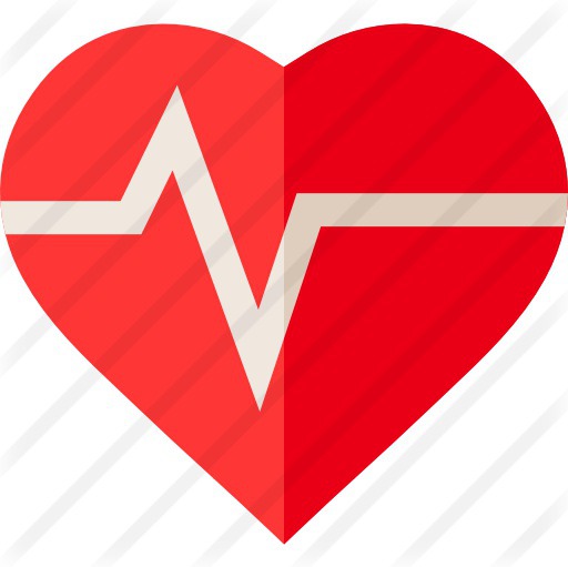 See more icon inspiration related to health, heart, heartbeat, wellness, healthcare and medical, health clinic, heart shape, medical and healthy on Flaticon.