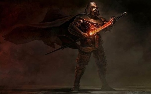 Star Wars Samouraï – Les illustrations de Clinton Felker | Ufunk.net #lightsaber #darth #katana #wars #vader #star #samurai