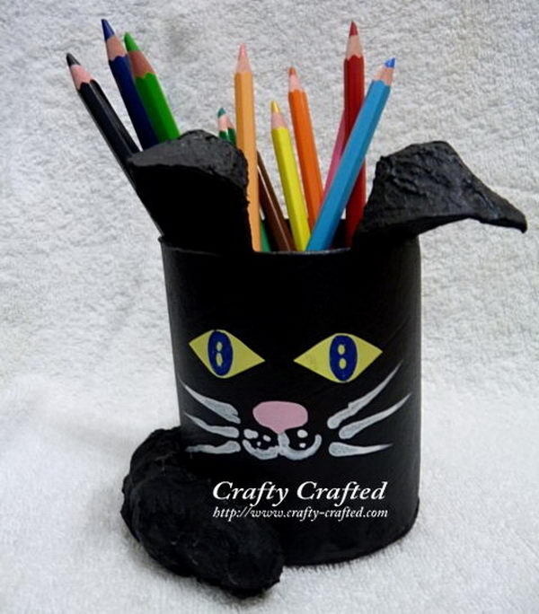 60 Homemade Animal Themed Toilet Paper Roll Crafts #diy #toilet #crafts