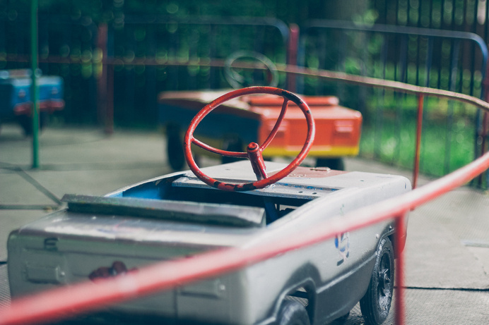 Amusement Park #cityscape #amusement #retro #park #bokeh #vintage #car #vsco