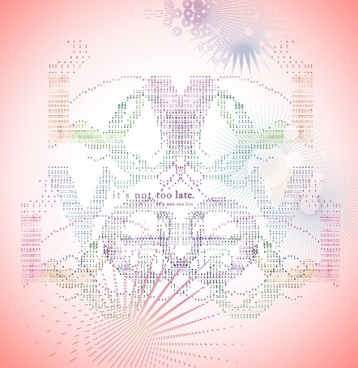 Hee K. Chun #typography #typed #tones #delicate #love #pastel