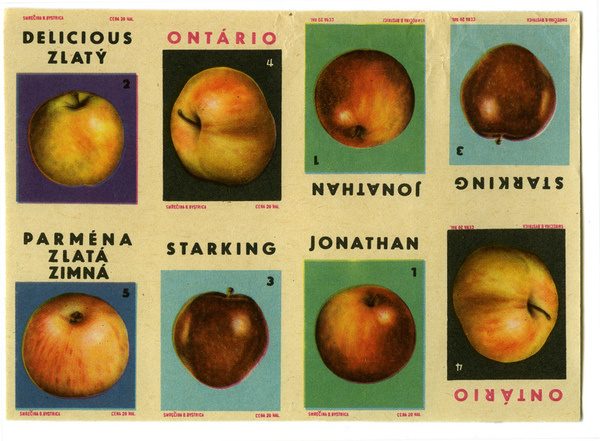 Matchbox covers #fruit