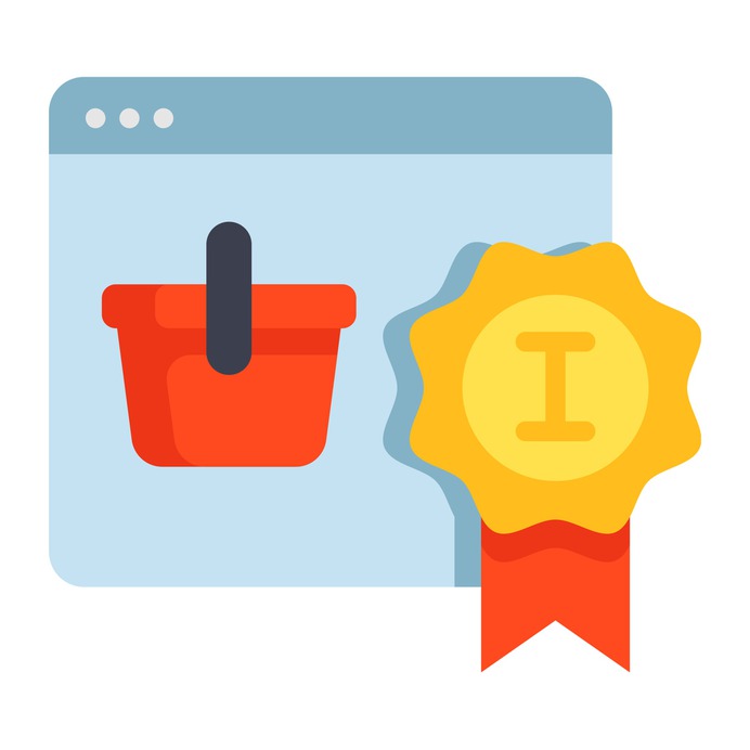 See more icon inspiration related to reward, commerce and shopping, ecommerce, online shopping, web page, browser, website, delivery, purchase, online, online shop, shop, shopping, screen, monitor and computer on Flaticon.
