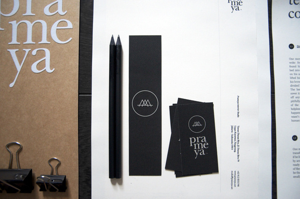 Prameya on Behance #design #identity #prameya