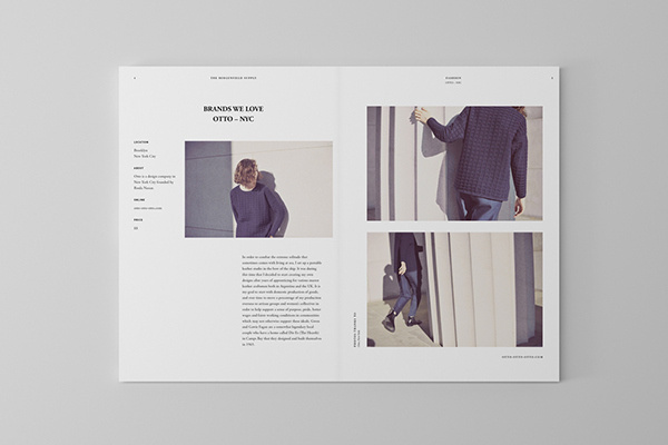 The Bergenfield Supply on Behance #layout
