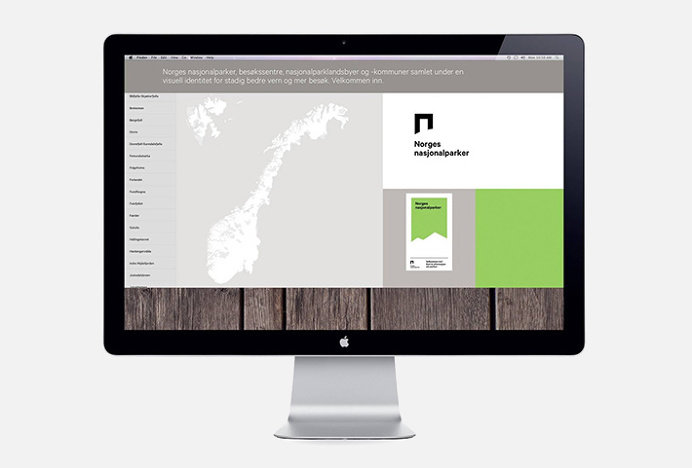 Norway's National Parks by Snøhetta #web design #website #site