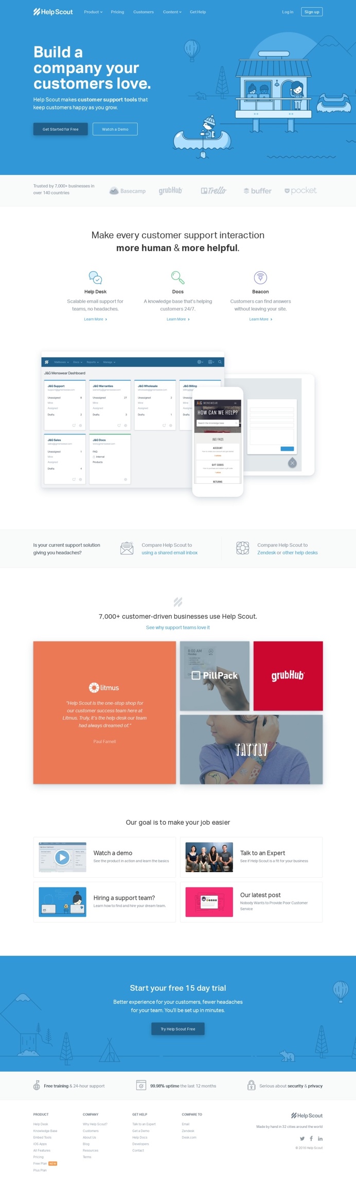 Intercom website