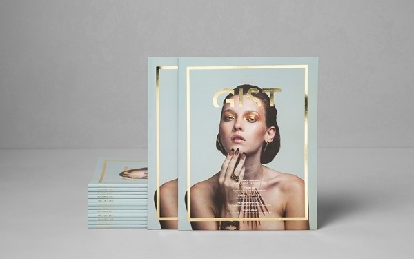GIST on Behance #editorial