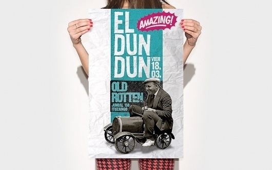 DUN DUN - ignacio fretes #design #retro #dun #illustration #poster #typography