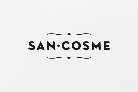 Mezcal San Cosme - SAVVY #logo #identity #branding #typography